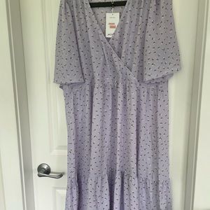 ASOS curve floral dress